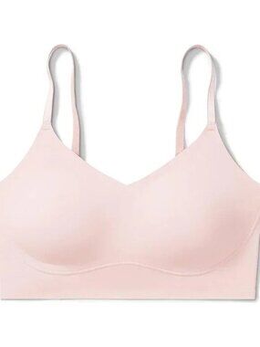 True&Co Light Pink Adjustable Full Cup Lift Bra With Removable Cups